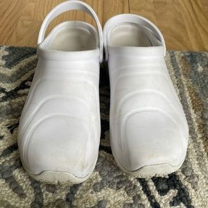 White nursing clogs!